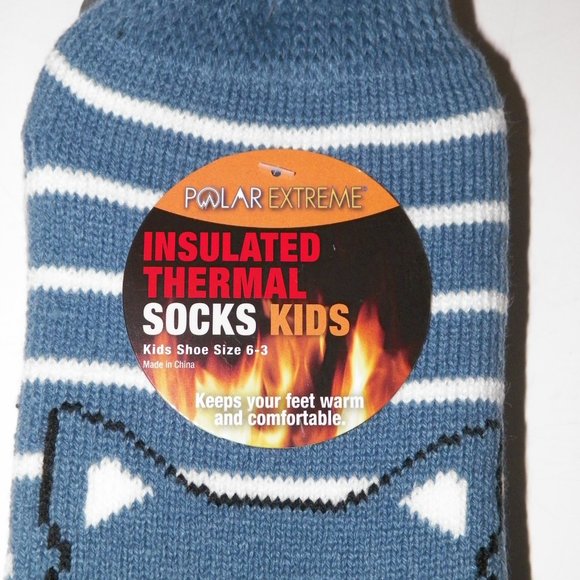 HOST PICK Kids Thermal Socks Polar Extreme Slipper Grip - Picture 3 of 4
